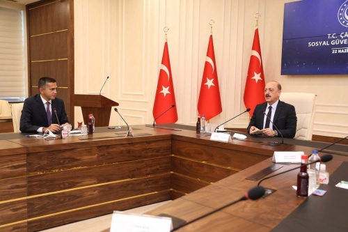 Çalışma ve Sosyal Güvenlik Bakanı Ziyareti